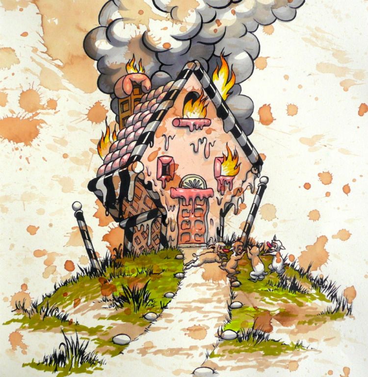 A Music Revolution Has Started IMixed media on paper, 2007