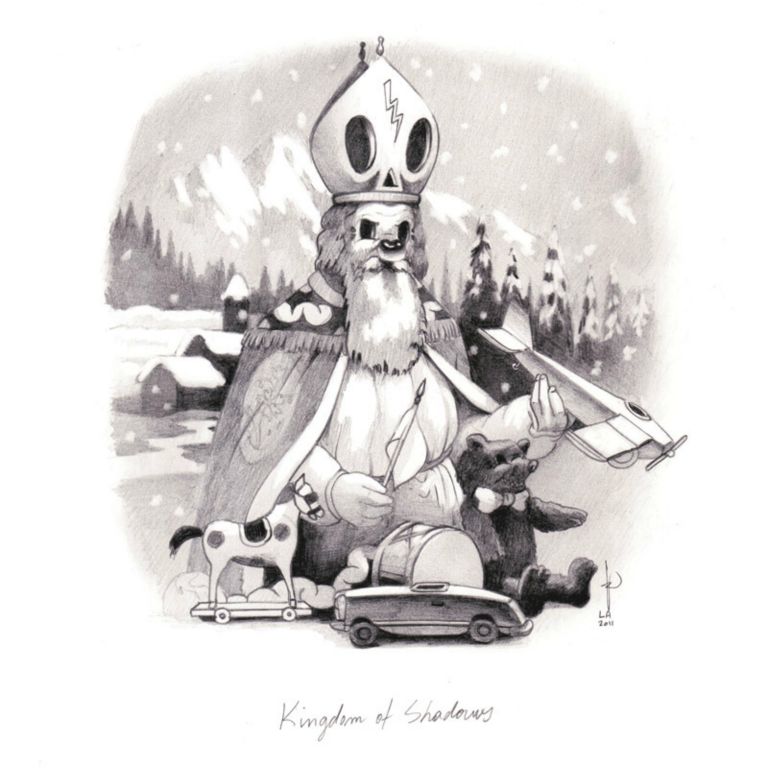 Kingdom of Shadows Graphite on paper, 25 x 25 cm, 2011
