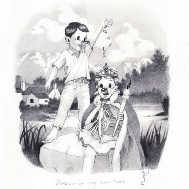 Drown in My Own TearsGraphite on paper, 25 x 25 cm, 2011