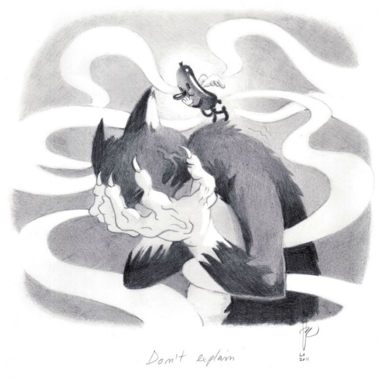 Don't ExplainGraphite on paper, 25 x 25 cm, 2011