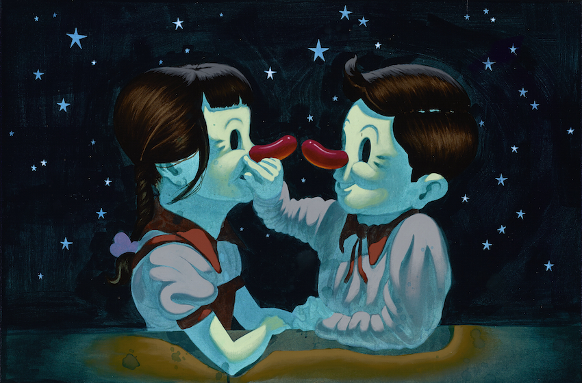 
No Woman, No Cry, Acrylic on canvas, 24 x 36 in, 2014
