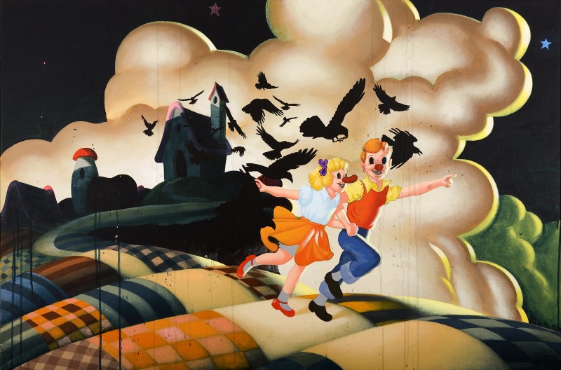 
Life Is Sweet, Acrylic on canvas, 120 x 80 cm, 2009
