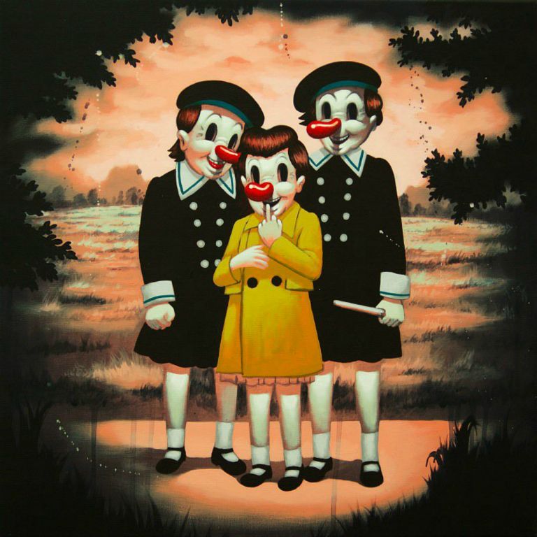 
My Evil Is Strong, Acrylic on canvas, 50 x 50 cm, 2008
