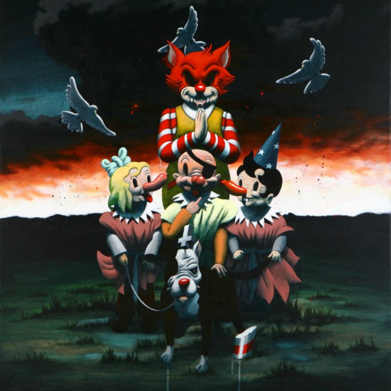 
Hallucination Generation, Acrylic on canvas, 100 x 100 cm, 2007
