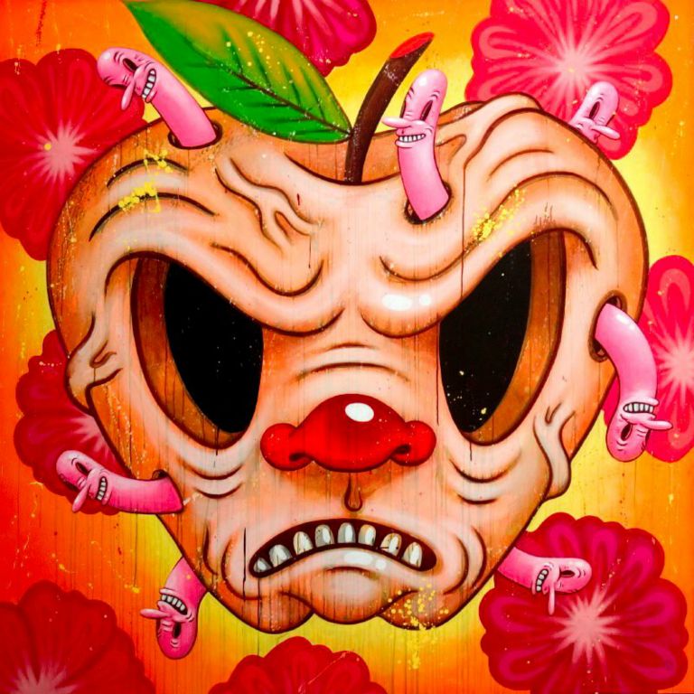 
Sexy Boy, Acrylic on canvas, 200 x 200 cm, 2006
