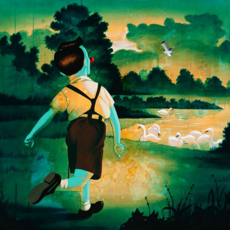 
Rebels with a Cause, Acrylic on canvas, 36 x 36 in, 2011

