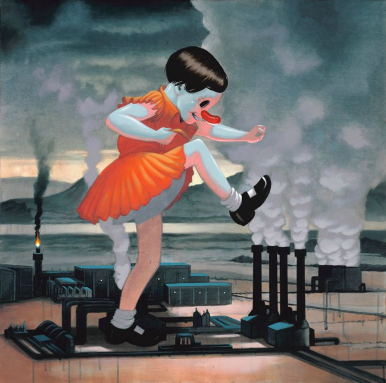 
You Are the Inspiration, Acrylic on canvas, 36 x 36 in, 2011
