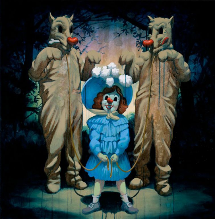 
Freaky Style, Acrylic on canvas, 36 x 36 in, 2011
