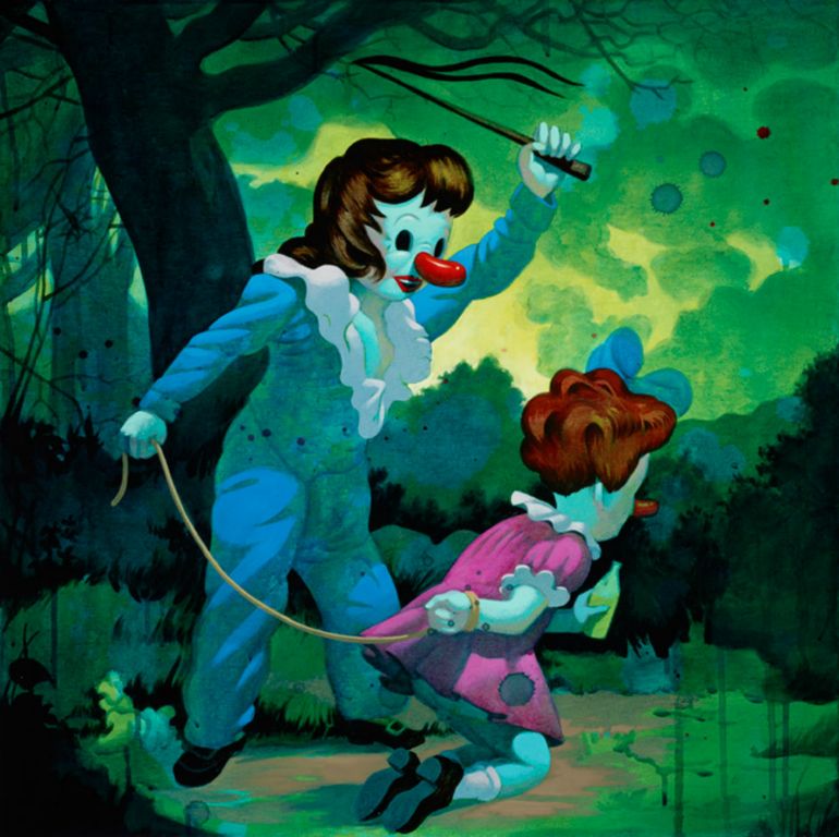 
Love Me Tender, Acrylic on canvas, 24 x 24 in, 2012
