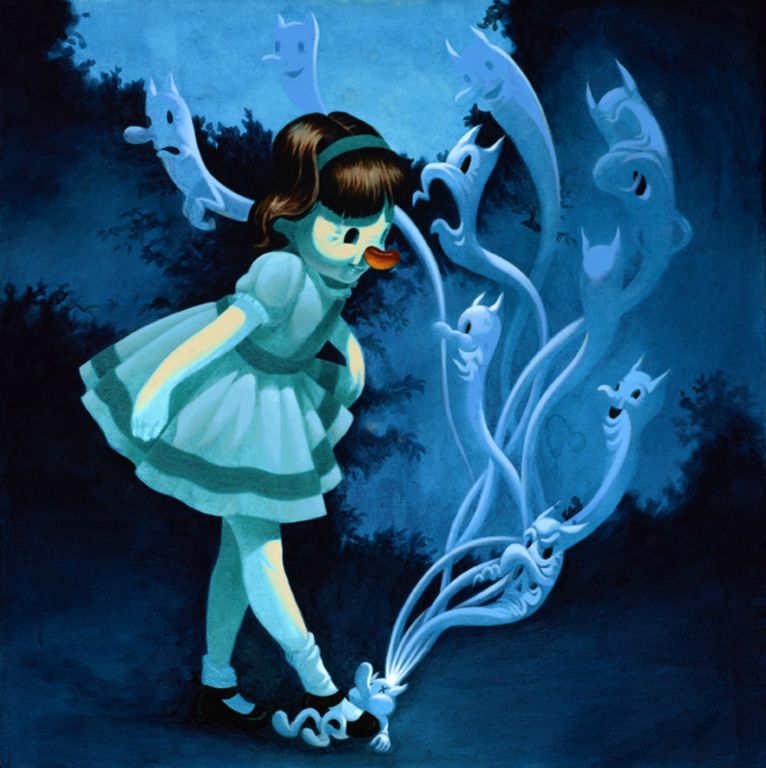 
So Cute, Acrylic on canvas, 24 x 24 in, 2012
