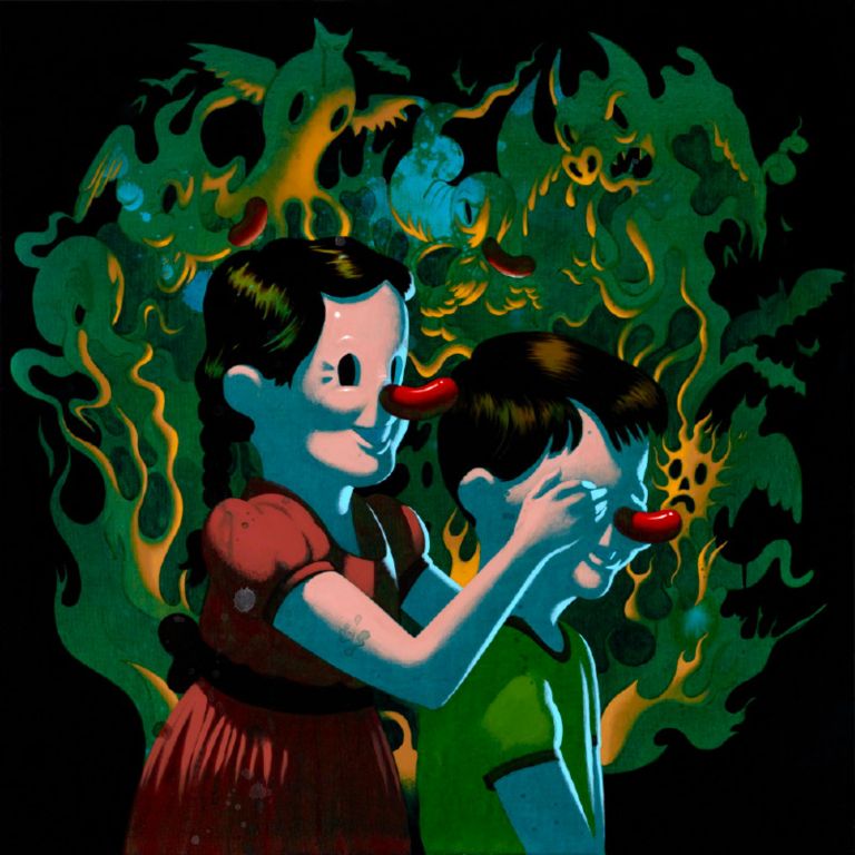 
Untold Stories, Acrylic on canvas, 36 x 36 in, 2012

